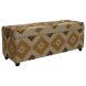 Kista Home ESPRIT Beige Senap Bomull 120 x 40 x 45 cm