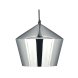Taklampa Home ESPRIT Silvrig Metall 35 x 35 x 32 cm