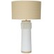 Bordslampa Home ESPRIT linne Keramik 46 x 46 x 77 cm