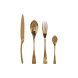 Bestick Home ESPRIT Gyllene Rostfritt stl 2 x 1,5 x 25,5 cm 16