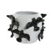Vas Home ESPRIT Vit Svart Stengods Modern 29 X 29 X 21,5 cm