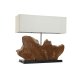 Bordslampa Home ESPRIT Jrn teaktr 60 X 20 X 55 cm