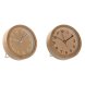 bordsklocka Home ESPRIT Naturell (2 antal)