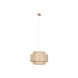 Taklampa Home ESPRIT Brun Bambu 50 W 56 x 56 x 37 cm