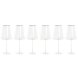 Glasset Home ESPRIT Transparent Gyllene Glas 400 ml (6 antal)