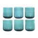 Glasset Home ESPRIT Turkos Glas 320 ml (6 antal)