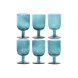 Glasset Home ESPRIT Turkos Glas 300 ml (6 antal)