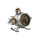 bordsklocka Home ESPRIT Gyllene Silvrig Flygplan Vintage