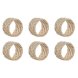 Dukring Home ESPRIT Vit Naturell Bambu Rattan 5 x 5 x 3 cm