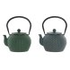 Tekanna Home ESPRIT Bl Grn Rostfritt stl Jrn 1 L (2 antal)