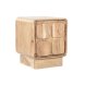 Nattduksbord Home ESPRIT Naturell 40 x 40 x 50 cm