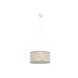 Taklampa Home ESPRIT Svart Jute 50 W 39 x 39 x 21 cm