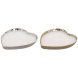Doftljus Home ESPRIT Modern Hjrta 320 g (2 antal)
