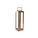 Lykta Home ESPRIT Gyllene Aluminium Glas Modern 15 x 15 x 59 cm