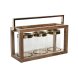 Ljusstakar Home ESPRIT Brun Stl Mangotr 51 x 19 x 33 cm