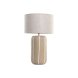 Bordslampa Home ESPRIT Vit Brun 50 W 220 V