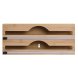 Hushllspappershllare Home ESPRIT Naturell Bambu 33,5 x 7 x 14,
