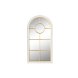 Vggspegel Home ESPRIT Vit Gyllene Fnster 68 x 4 x 128 cm