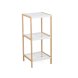Badrumshyllor Home ESPRIT Vit Naturell