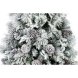 Julgran Home ESPRIT Vit PVC Snfall