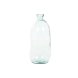 Vas Home ESPRIT Transparent tervunnet glas 34 x 34 x 73 cm