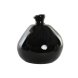 Vas Home ESPRIT Svart tervunnet glas 31 x 31 x 32 cm