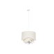Taklampa Home ESPRIT Beige Metall 50 W 50 x 50 x 38 cm