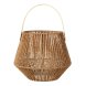 Lykta 33 x 33 x 27 cm Ljusstakar Naturell Naturliga fibrer
