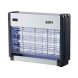 Elektrisk Myggfngare EDM Silvrig (33 x 9 x 26 cm)