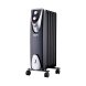 Vrmeelement EDM 07126 Black Edition Svart/Gr 1000 W