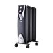 Vrmeelement EDM 07127 Black Edition Svart/Gr 1500 W