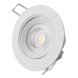 Inbyggt spotlight EDM 31652 Downlight F 5 W 380 lm 3200 Lm (3200