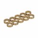 Brickor EDM 85484 OV01 Stl  10,5 mm  10,5 x 3 mm Oval Gngjr