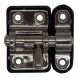 Drrbult EDM 85510 Silvrig 20 mm Frstrkt