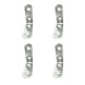 Stll fyrkantigt EDM 86091 an24 Rostfritt stl 5 x 5 x 1,6 cm 4