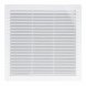 Ventilationsgaller EDM 87706 Vit 25 x 25 x 0,7 cm Myggnt