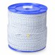 Snre EDM 87924 Bl Vit Polyester Latex 8 mm x 200 m Elastisk