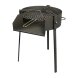 Kolgrill med ben Imex el Zorro Grill Rund Svart ( 60 x 75 cm)