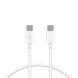 USB-C till USB-C Kabel KSIX BXCUC03SBL