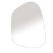 Vggspegel Alexandra House Living Metall Abstrakt 2 x 55 x 41 cm
