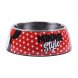 Hundmatare Minnie Mouse Rd Melamin 180 ml Svart Metall