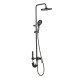 Duschpelare Fontastock Gr Rostfritt stl ABS H 1/2" Blandare