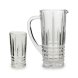 Set med kanna och glas Vivalto 41053 Transparent Glas 250 ml