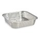 Uppsttning med Brickor Kinvara Silvrig Silver Aluminium 20,5 x