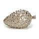 Prydnadsfigur Krist+ Gyllene Silvrig Silver Ananas 9 x 10 x 16 c