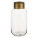 Vas Slt Rosa Gyllene Glas (11,5 x 24 x 11,5 cm)