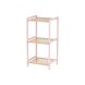 Badrumshyllor Berilo WR5503-3-468 Rosa Naturell 35 x 30 x 70 cm