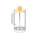 Tekanna Vivalto Naturell Glas Bambu Borosilikatglas 600 ml