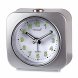 Vckarklocka Timemark Silvrig 9 x 9 x 4 cm Plast