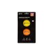 Boll till husdjur Gloria PLAY AND RUN Gul Skum TPR S 4,5 cm 2 an